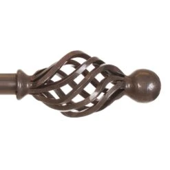25mm Cage & Ball Finial In Polished