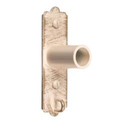 25mm Brett Recess Bracket In Old Ivory