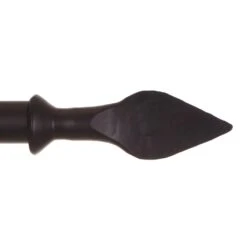 25mm Spear Finial In Matt Black