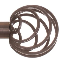 25mm Spiral Finial In Polished