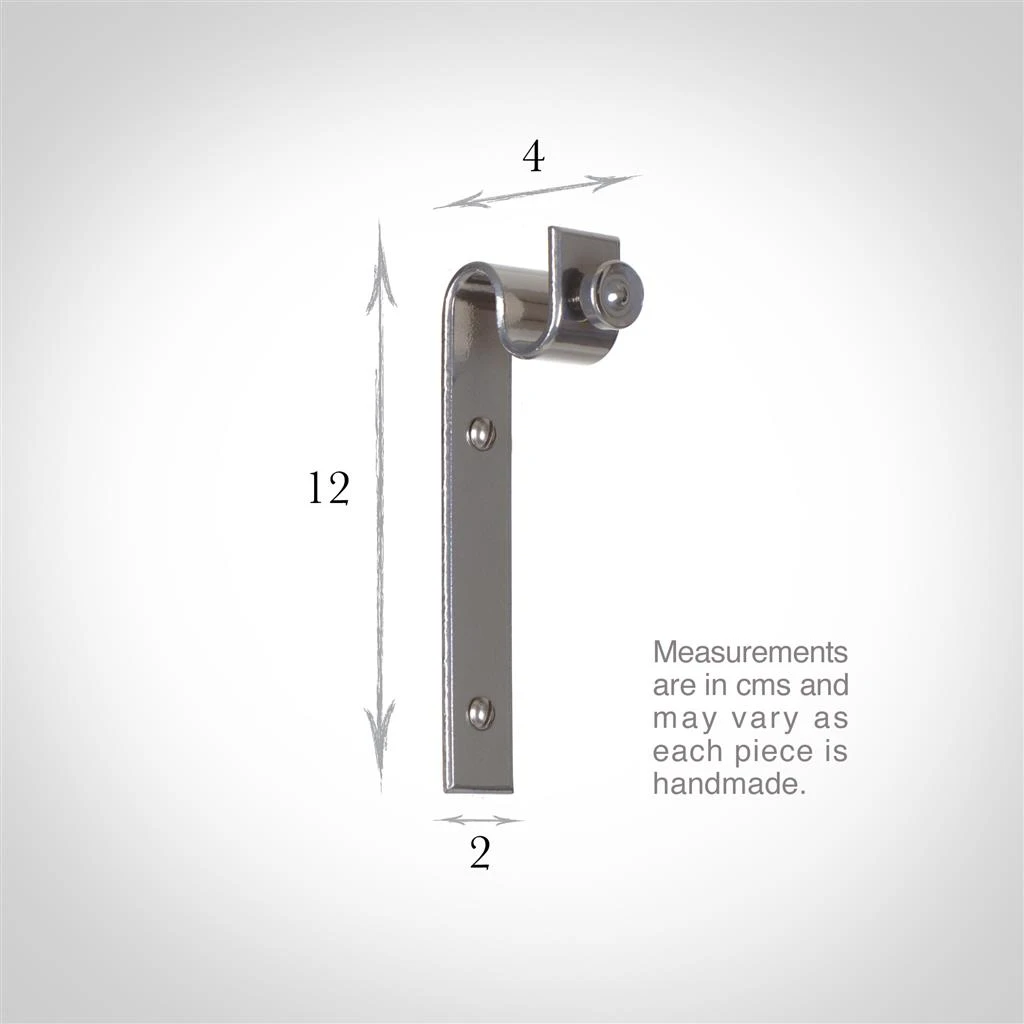 12mm Chapel Standard Bracket In Mercury 5 12mm Chapel Standard Bracket In Mercury - Image 5