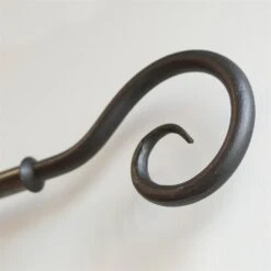 25mm Bishop's Crook Finial In Beeswax -CURTAINS accessories Sale 606bw 4