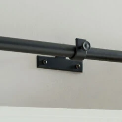 20mm Chapel Centre Bracket In Matt Black -CURTAINS accessories Sale 6071mb 12 1