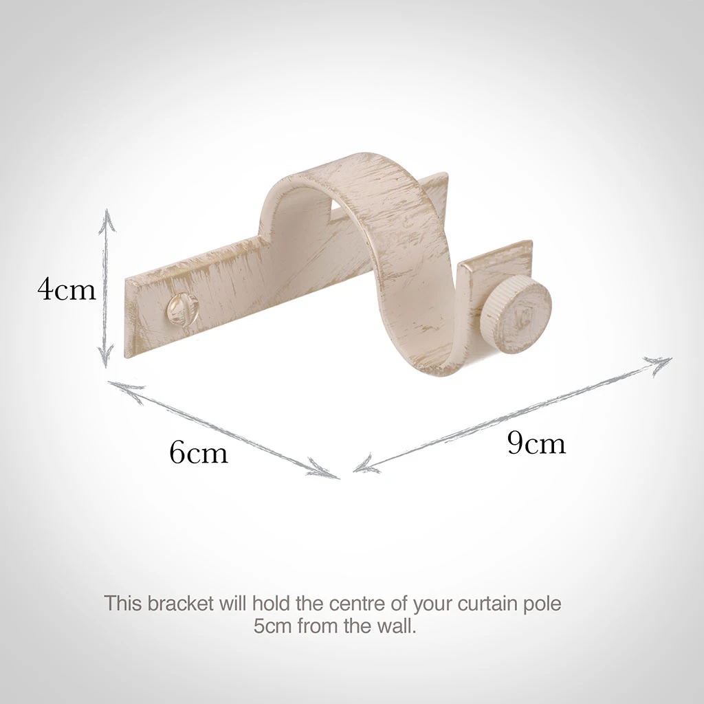 20mm Chapel Centre Bracket In Old Ivory 3 20mm Chapel Centre Bracket In Old Ivory - Image 3