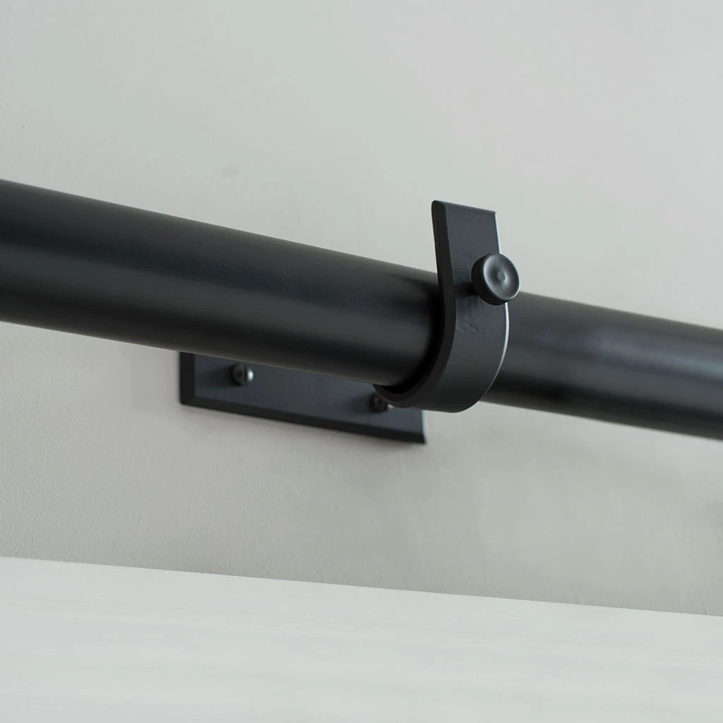 38mm Chapel Centre Bracket In Matt Black 5 38mm Chapel Centre Bracket In Matt Black - Image 5