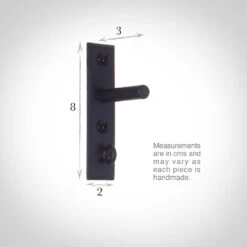 12mm Chapel Recess Bracket In Matt Black -CURTAINS accessories Sale 6074mb 13