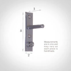12mm Chapel Recess Bracket In Mercury 6 12mm Chapel Recess Bracket In Mercury -CURTAINS accessories Sale 6074me 13