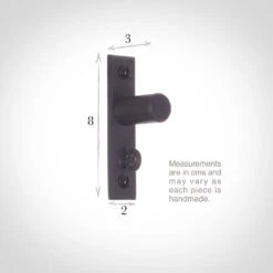 20mm Chapel Recess Bracket In Beeswax -CURTAINS accessories Sale 6075bw 13