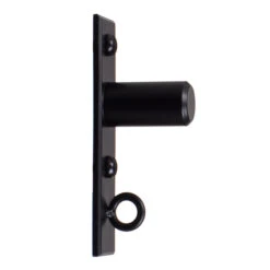 20mm Chapel Recess Bracket In Matt Black -CURTAINS accessories Sale 6075mb 20