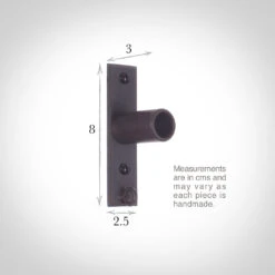 25mm Chapel Recess Bracket In Beeswax -CURTAINS accessories Sale 6076bw 13