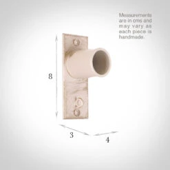 38mm Chapel Recess Bracket In Old Ivory -CURTAINS accessories Sale 6077oi 13