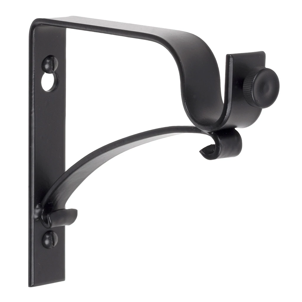 20mm Chapel Extended Bracket In Matt Black 1 20mm Chapel Extended Bracket In Matt Black
