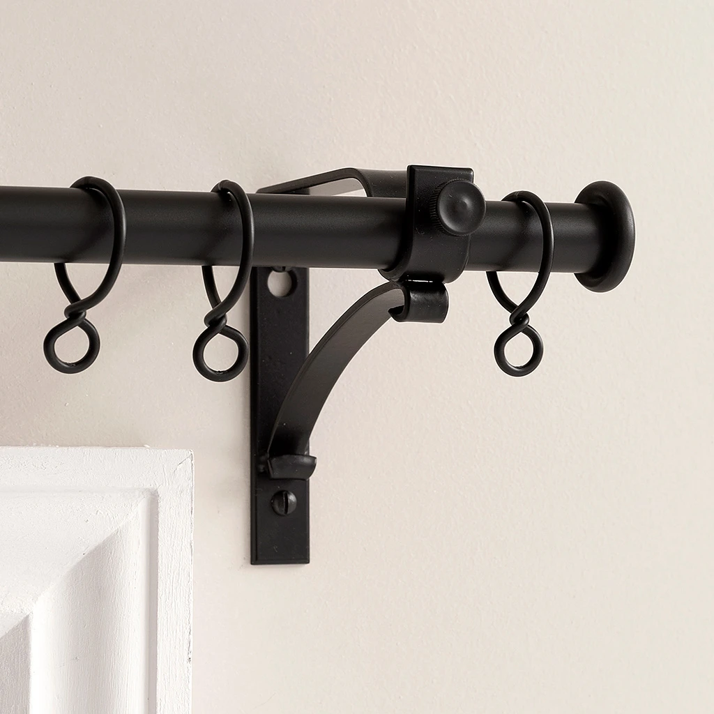 20mm Chapel Extended Bracket In Matt Black 2 20mm Chapel Extended Bracket In Matt Black - Image 2