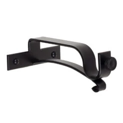 20mm Chapel Extended Centre Bracket In Matt Black