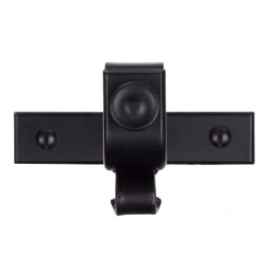 20mm Chapel Extended Centre Bracket In Matt Black -CURTAINS accessories Sale 6079MB 21