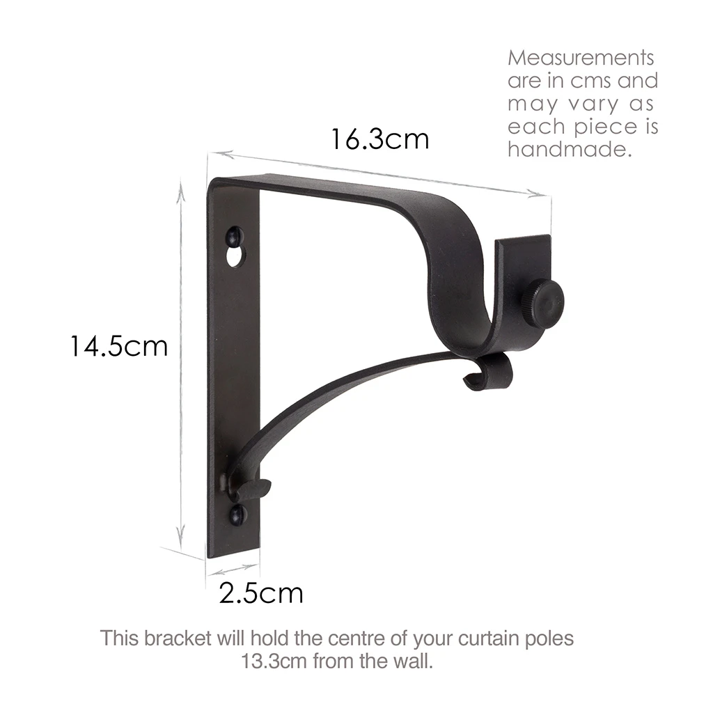 25mm Chapel Extended Standard Bracket In Beeswax 2 25mm Chapel Extended Standard Bracket In Beeswax - Image 2