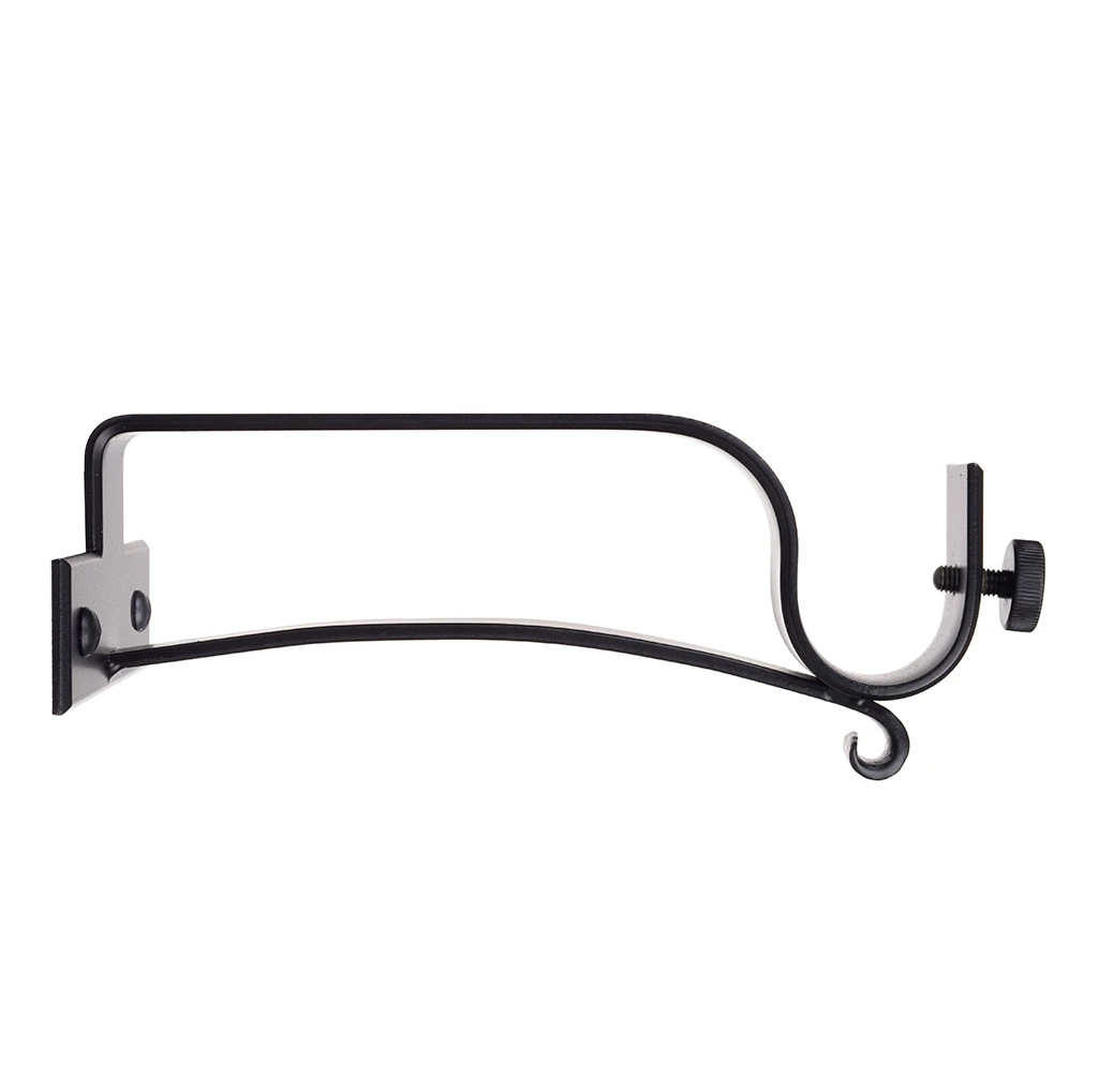 25mm Chapel Extended Centre Bracket In Matt Black 4 25mm Chapel Extended Centre Bracket In Matt Black - Image 4