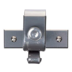 25mm Chapel Extended Centre Bracket In Mercury -CURTAINS accessories Sale 6081ME 21
