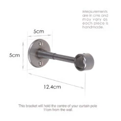 20mm Extended Sleeve Bracket In Polished 7 20mm Extended Sleeve Bracket In Polished -CURTAINS accessories Sale 6082PO 13
