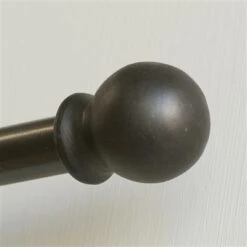 20mm Cannonball Finial In Beeswax -CURTAINS accessories Sale 621bw 10