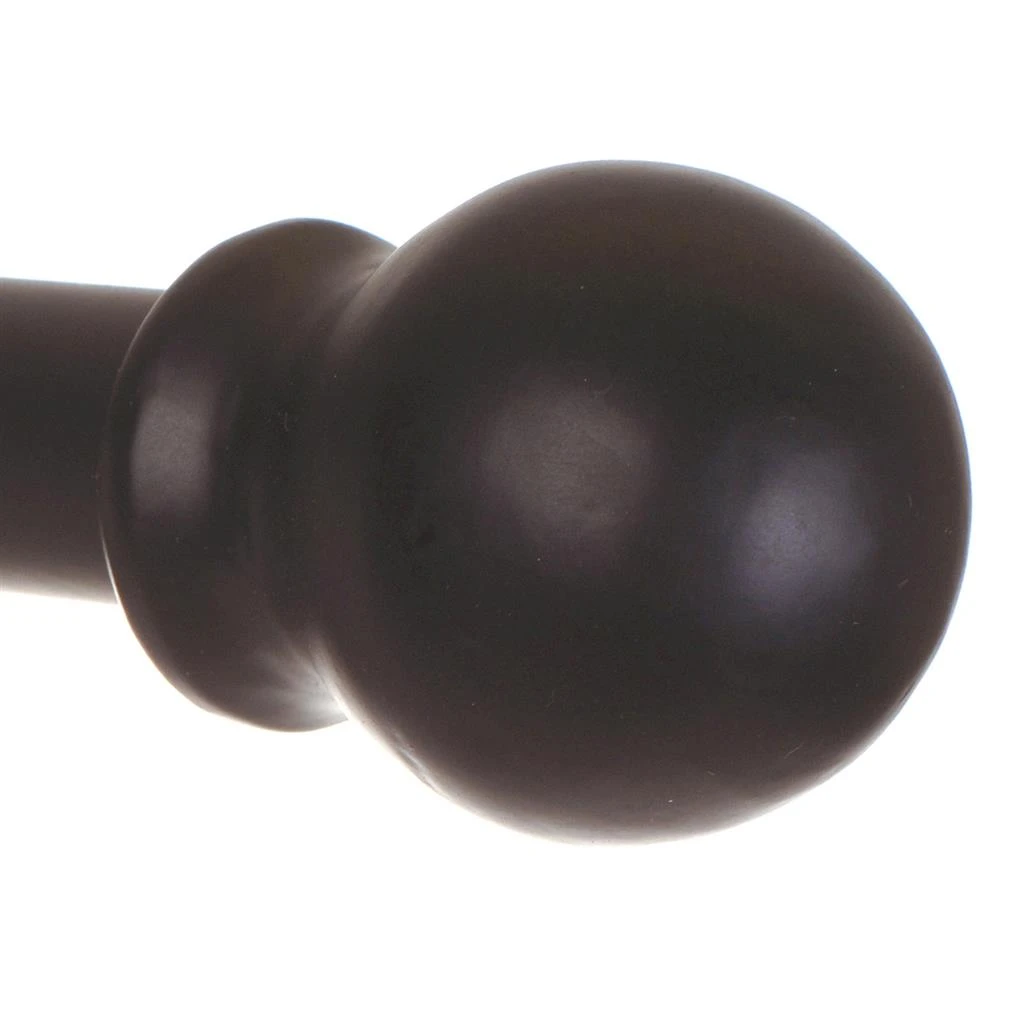 20mm Cannonball Finial In Matt Black 3 20mm Cannonball Finial In Matt Black - Image 3