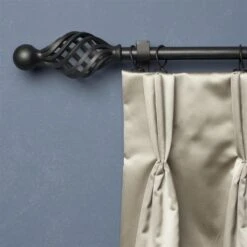 20mm Cage & Ball Finial In Beeswax -CURTAINS accessories Sale 622bw 4