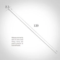 Fine Draw Rod In Mercury -CURTAINS accessories Sale 6250me 13