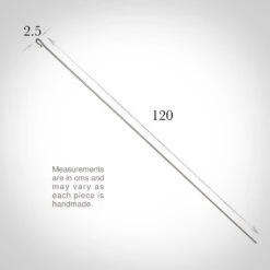 Fine Draw Rod In Polished -CURTAINS accessories Sale 6250po 13