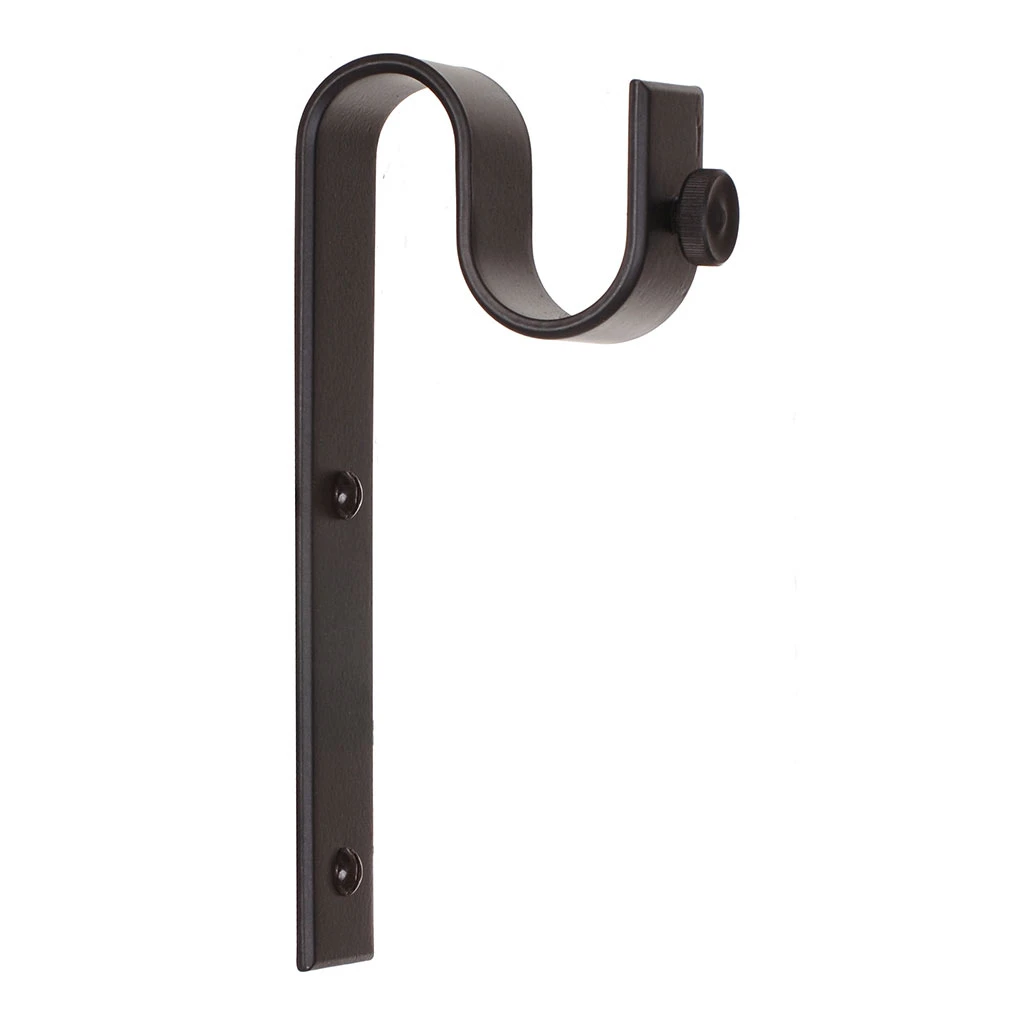 25mm Chapel Standard Bracket In Matt Black 4 25mm Chapel Standard Bracket In Matt Black - Image 4