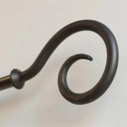 20mm Bishop's Crook Finial In Beeswax -CURTAINS accessories Sale 625bw 5