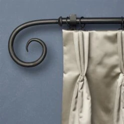 20mm Crook Finial In Beeswax -CURTAINS accessories Sale 626bw 4