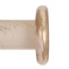 12mm Button Finial In Old Ivory