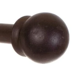 12mm Cannonball Finial In Beeswax -CURTAINS accessories Sale 629bw 2