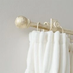 12mm Cannonball Finial In Old Ivory