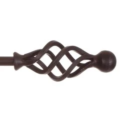 12mm Cage & Ball Finial In Beeswax