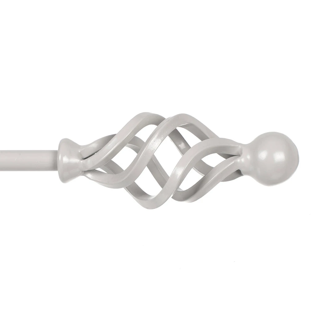 12mm Cage & Ball Finial In Clay 1 12mm Cage & Ball Finial In Clay