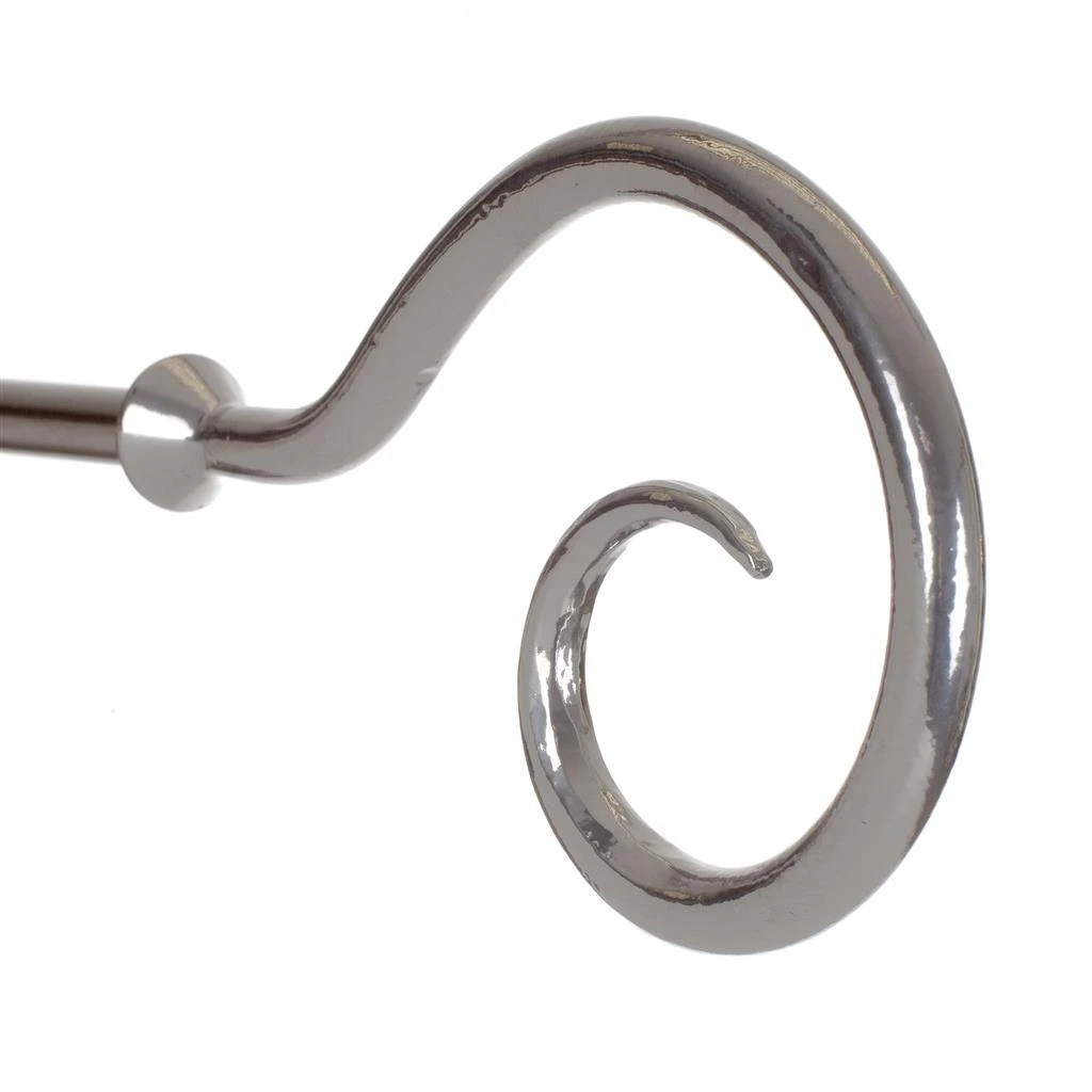 12mm Bishop's Crook Finial In Mercury 3 12mm Bishop's Crook Finial In Mercury - Image 3