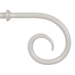 12mm Crook Finial In Clay