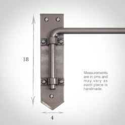 12mm Button Dormer Rod In Polished -CURTAINS accessories Sale 636aapo 13