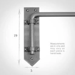 16mm Button Dormer Rod In Polished -CURTAINS accessories Sale 636apo 13