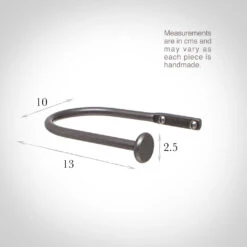 Small Button Holdback In Polished -CURTAINS accessories Sale 637aapo 13