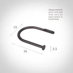 Large Button Holdback In Beeswax -CURTAINS accessories Sale 637abw 13