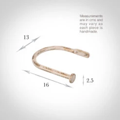 Large Button Holdback In Old Ivory -CURTAINS accessories Sale 637aoi 13