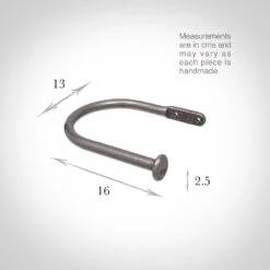 Large Button Holdback In Polished 5 Large Button Holdback In Polished -CURTAINS accessories Sale 637apo 13