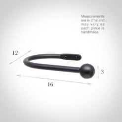 Large Cannonball Holdback In Beeswax -CURTAINS accessories Sale 637bbw 13