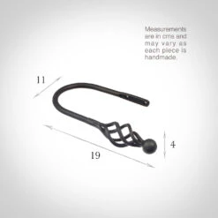 Small Cage & Ball Holdback In Beeswax 5 Small Cage & Ball Holdback In Beeswax -CURTAINS accessories Sale 637ccbw 13