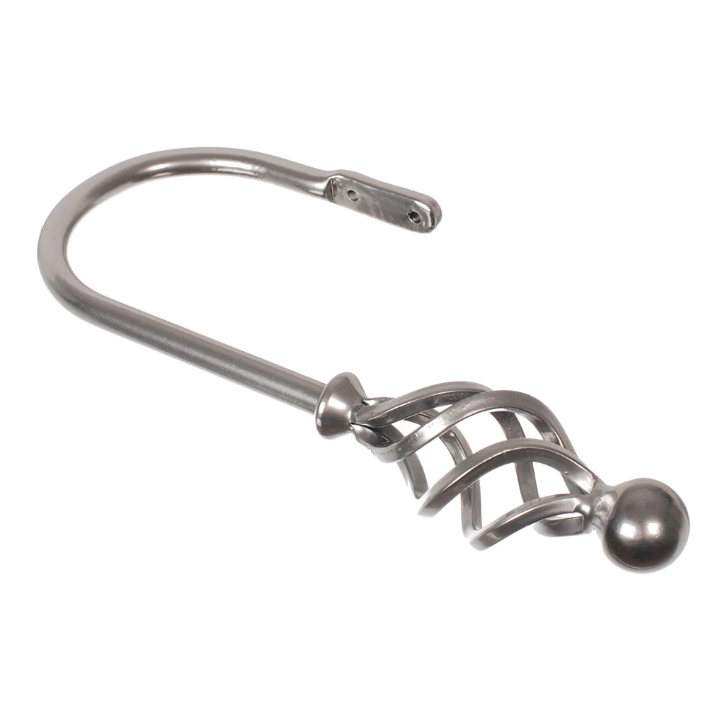 Large Cage & Ball Holdback In Mercury 1 Large Cage & Ball Holdback In Mercury