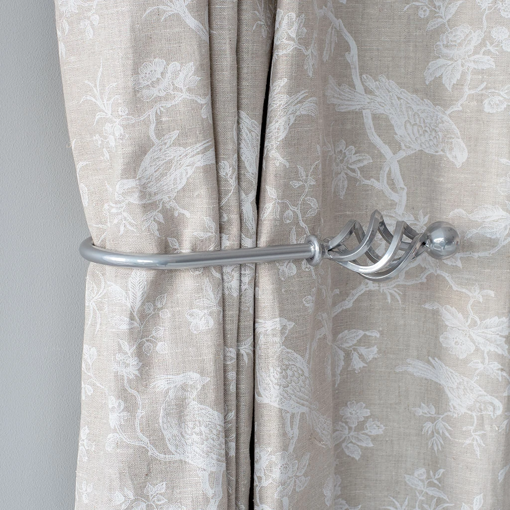 Large Cage & Ball Holdback In Mercury 2 Large Cage & Ball Holdback In Mercury - Image 2