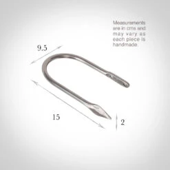 Small Spear Holdback In Mercury -CURTAINS accessories Sale 637ddme 13