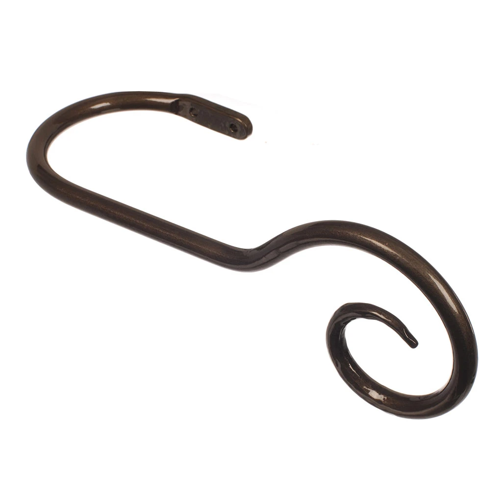 Large Bishop's Crook Holdback (Right Side) In Polished 1 Large Bishop's Crook Holdback (Right Side) In Polished